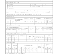 일반증류주 리큐르 기타주류 제조방법신청서 (신규,추가,변경)